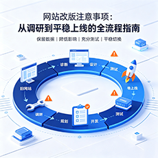 常州建站-网站改版注意事项：从调研到平稳上线的全流程指南