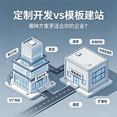 钟楼建站-定制开发vs模板建站：哪种方案更适合你的企业？
