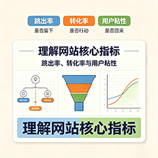常州建站-理解网站核心指标：跳出率、转化率与用户粘性